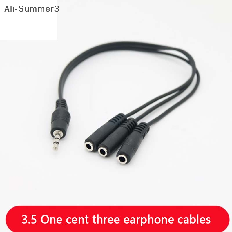 Earphone Splitter Jack - Adaptateur séparateur Audio pour écouteurs, Port