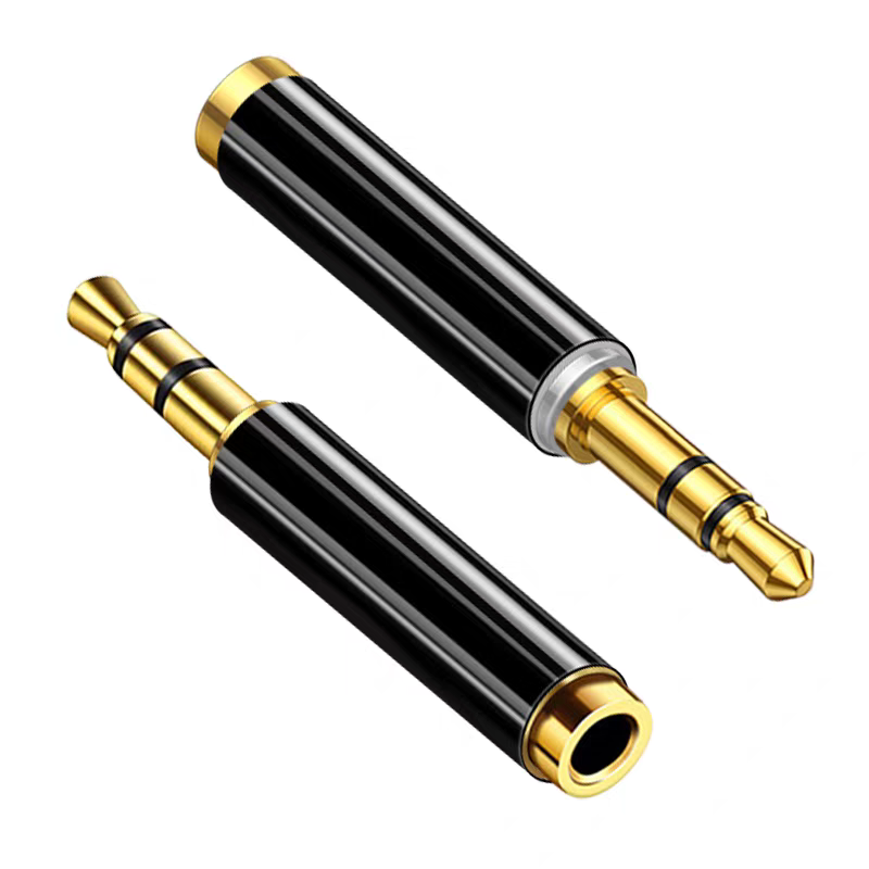 Cable Extension 3.5 - Câble convertisseur audio stéréo plaqué or