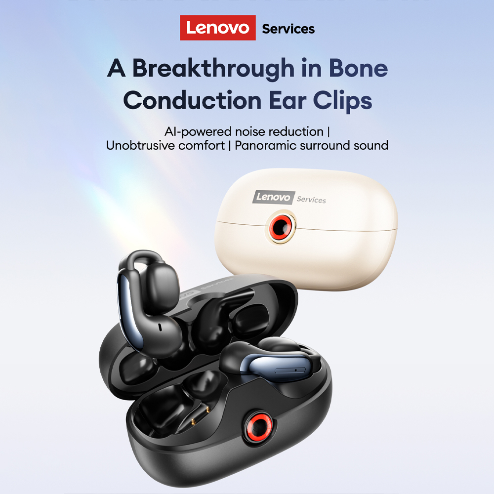 Earbuds Charging Case - Lenovo LES-108 Conduction osseuse TWS oreille