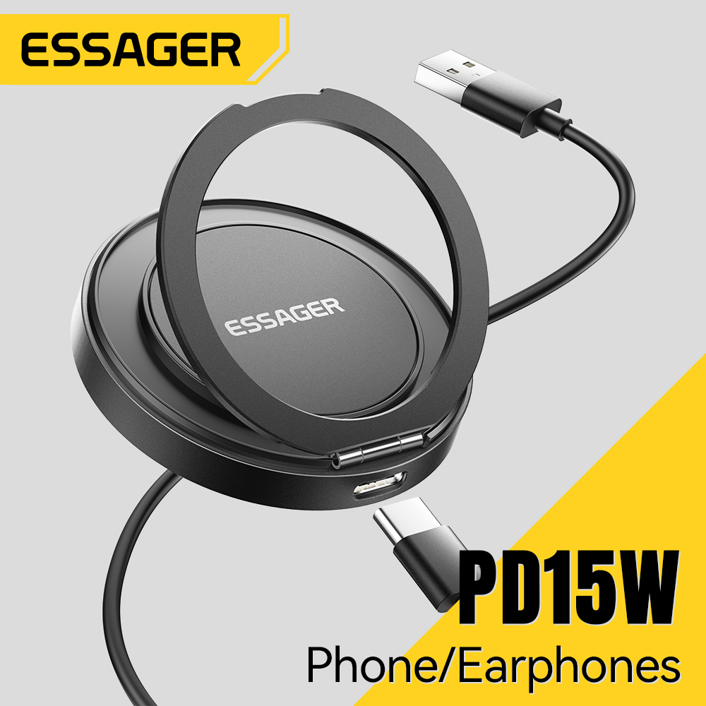 Usb C Earphone - Essager – chargeur magnétique sans fil