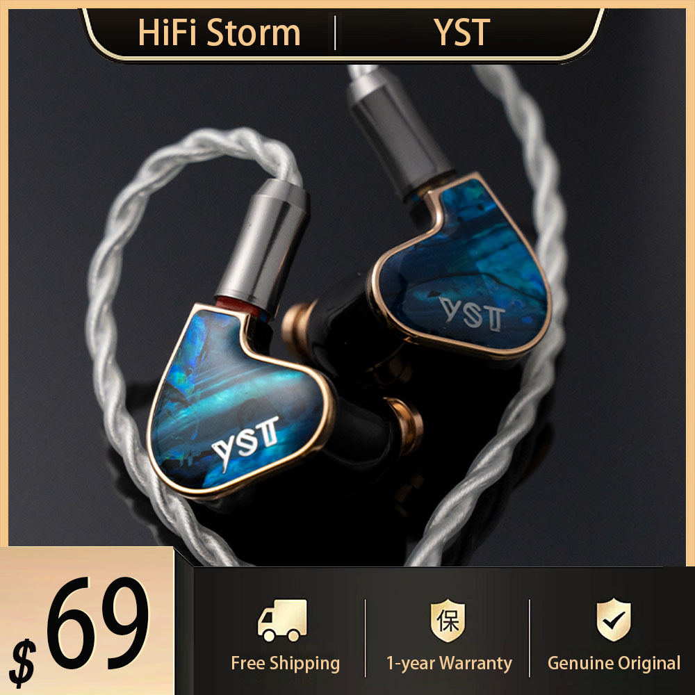 In Ear Monitor Iem - Écouteurs intra-auriculaires YST03 JIAO 1DD+2BA, moniteur