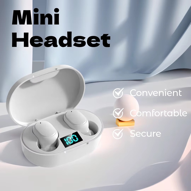 Wireless Earbuds Tws - Écouteurs sans fil Bluetooth A6S TWS,