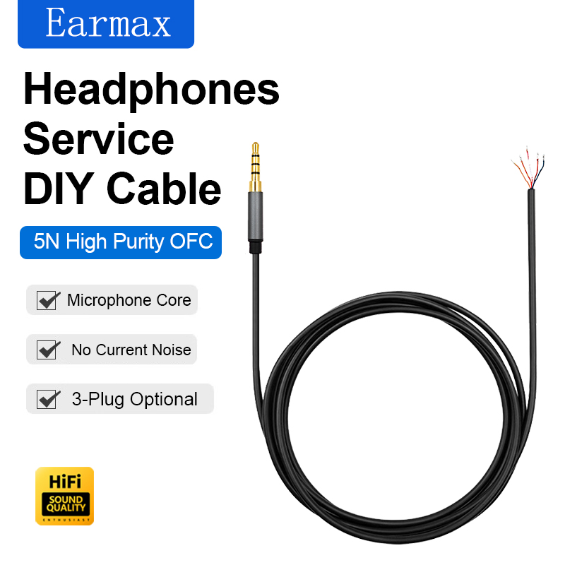 Usb C Earphone - Réparation d'écouteurs avec Microphone, 3.5mm, remplacement