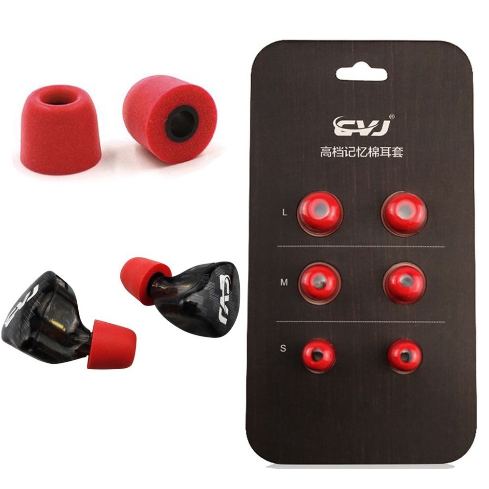 Earphone Foam Tip - Coussinets d'oreille confortables en mousse à