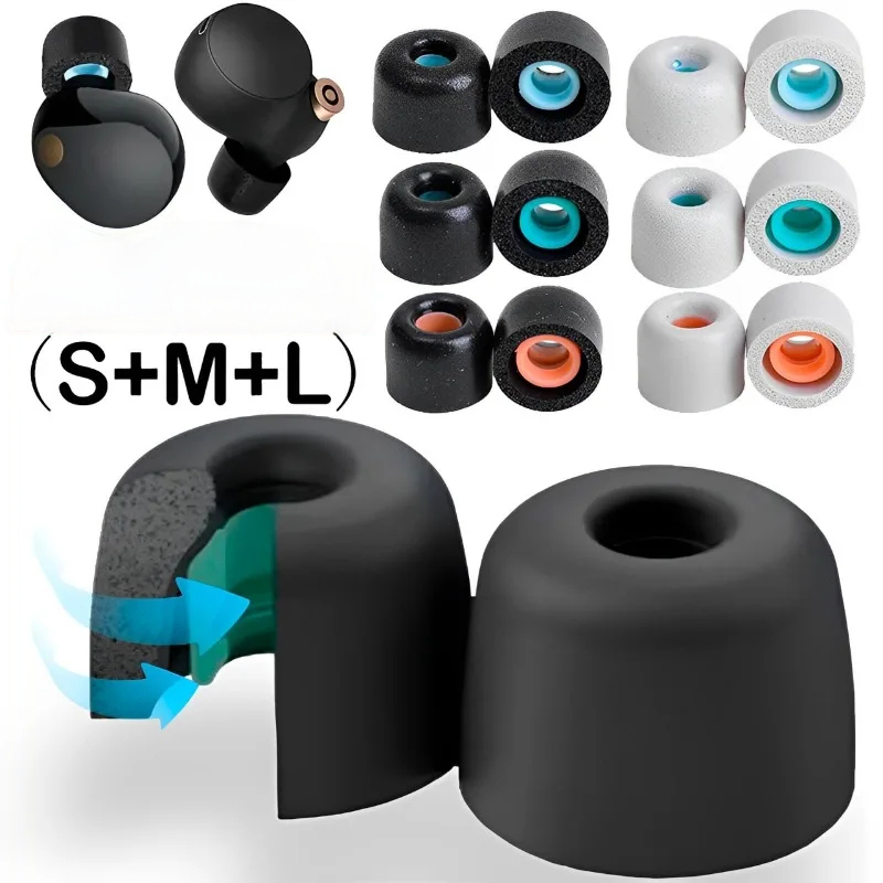 Earphone Foam Tip - Étui pour écouteurs en mousse à