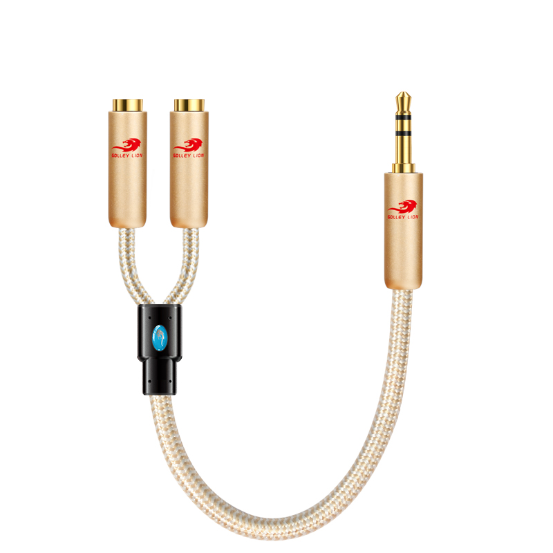 Audiophile Headphone Wired - Câble de raccordement audiophile 3,5 mm,