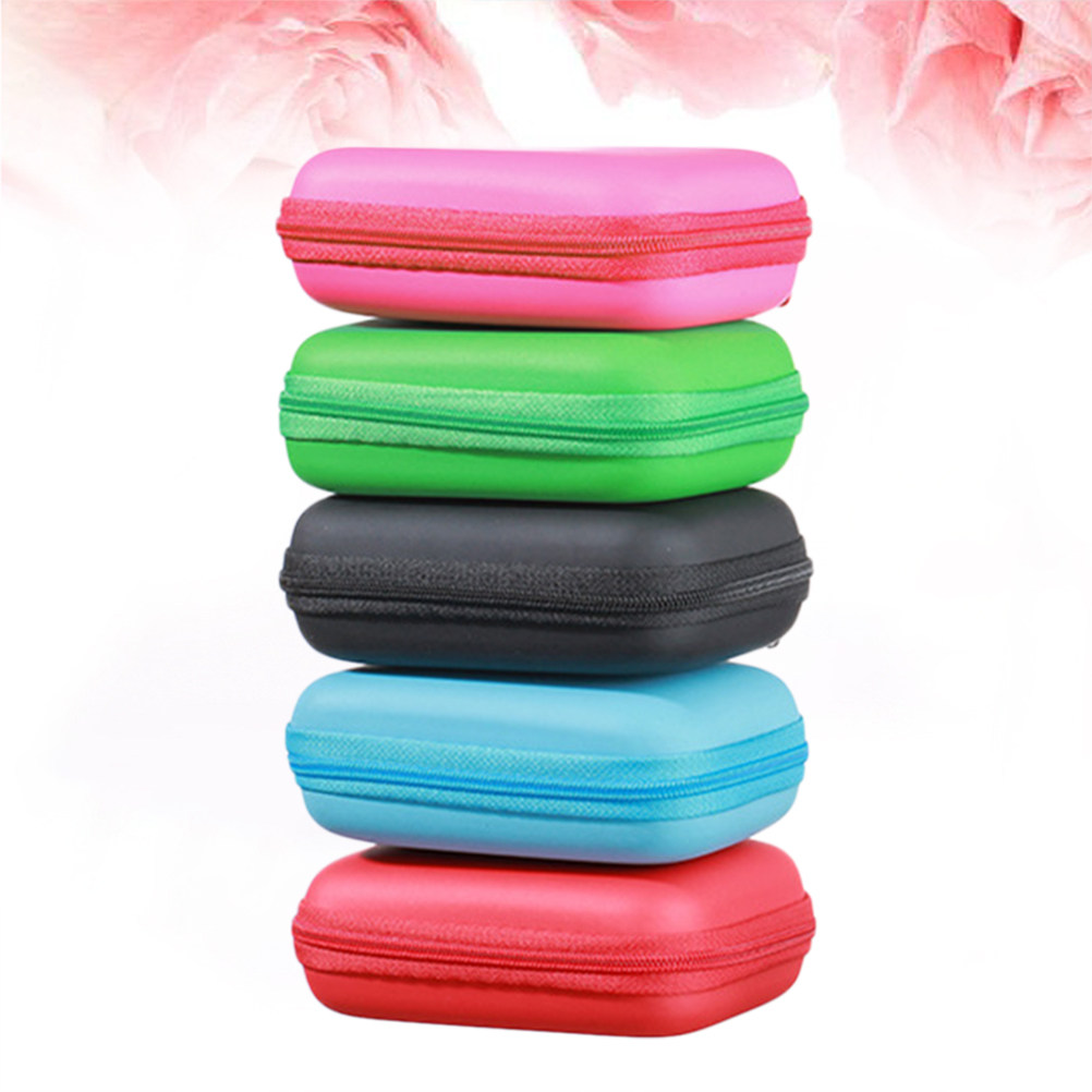 Headphone Case Hard - Lot de 2 étuis de rangement