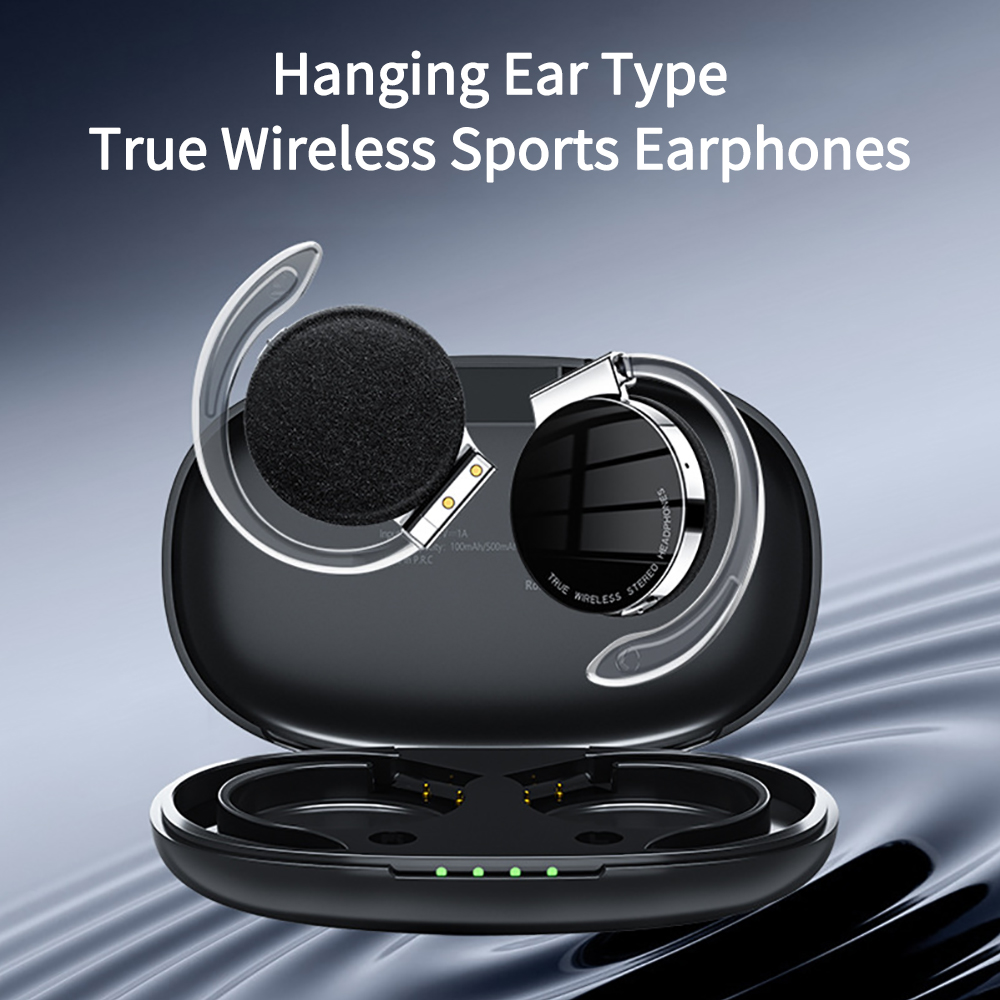 Sports Earphone Hook - F2 TWS casque sans fil Bluetooth