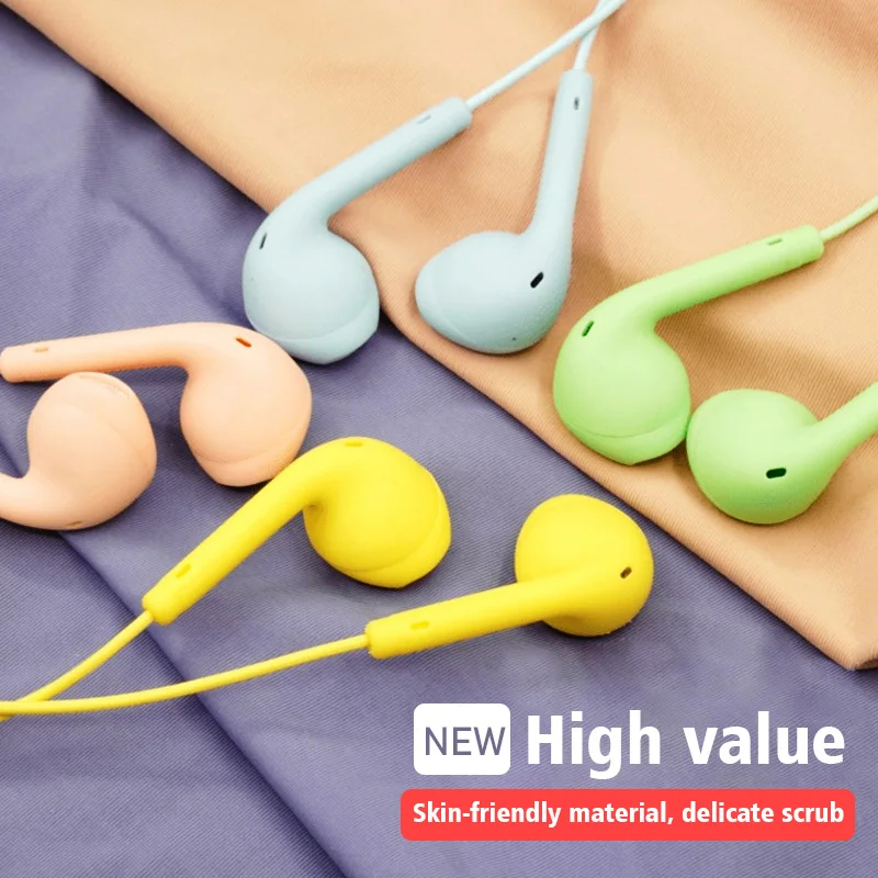 Wired Earphone Mic - Écouteurs intra-auriculaires universels stéréo 3.5mm, 1/2/3/4