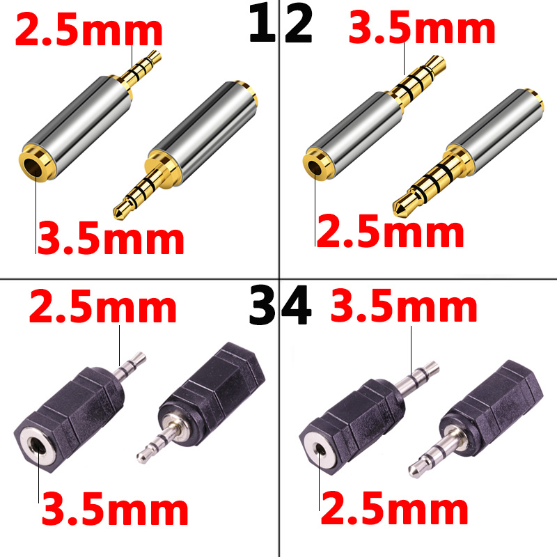 Cable Extension 3.5 - Adaptateur Audio Jack 3.5mm à 2.5mm,