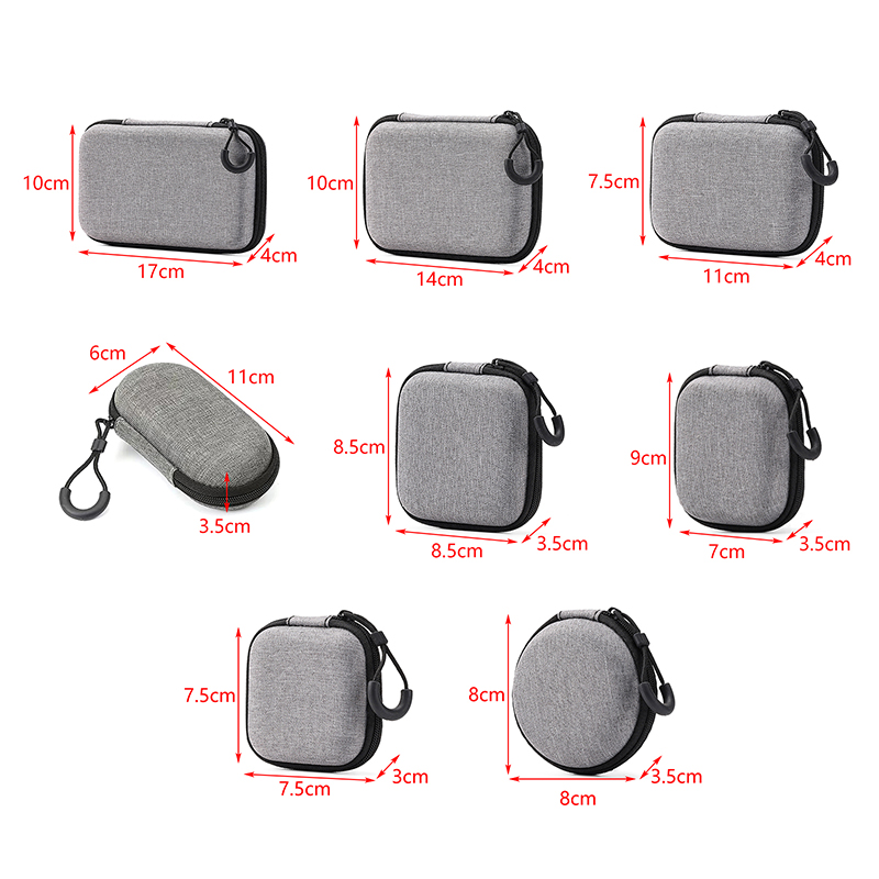 Headphone Case Hard - NOUVEAU Étui portable antichoc pour écouteurs,