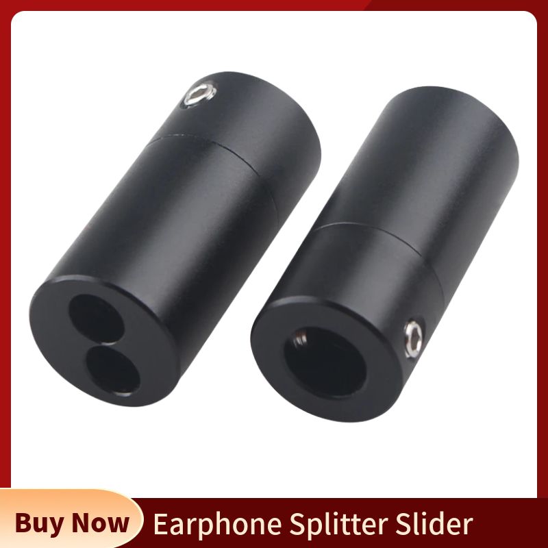 Audio Splitter Y - Séparateur d'écouteurs coulissant, connecteur RCA, câble