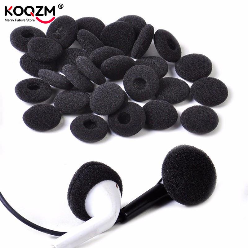 Earphone Foam Tip - Embouts en mousse souple noire pour