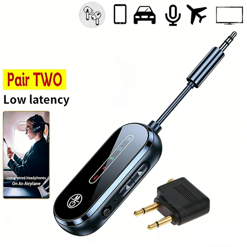 Bluetooth Adapter Receiver - Émetteur-récepteur Bluetooth 5.4 2 en 1,