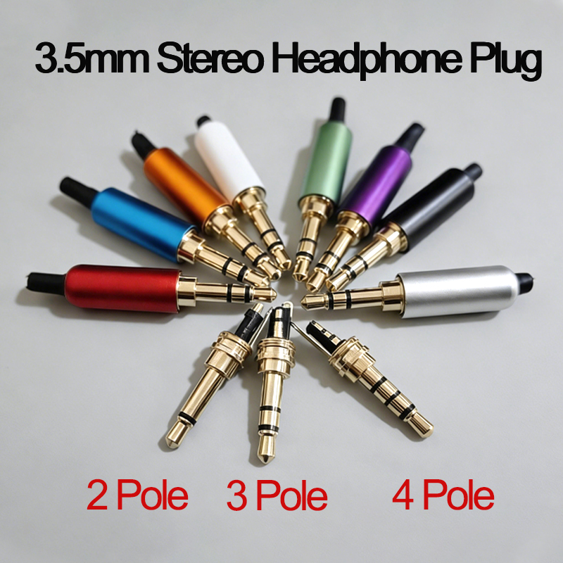 Audiophile Headphone Wired - Connecteur audio 3,5 mm 2/3/4 pôles,