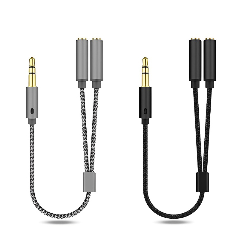 Earphone Splitter Jack - Répartiteur Audio 3.5mm, prise Y 1