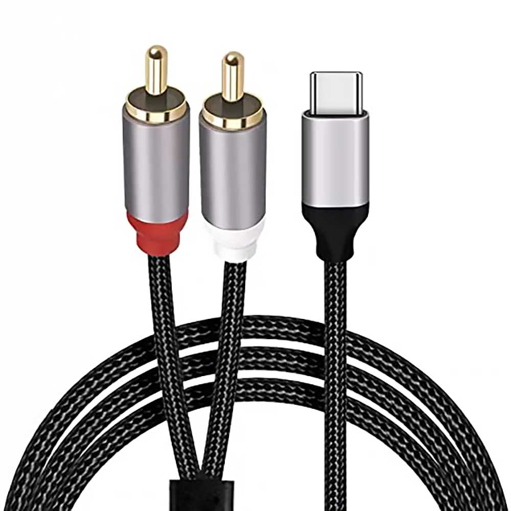 Earphone Splitter Jack - Câble Audio USB C vers 2