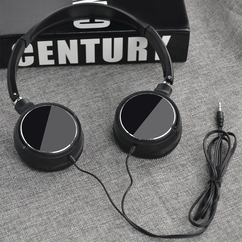 Audiophile Headphone Wired - Écouteurs filaires sportifs pliables à réduction