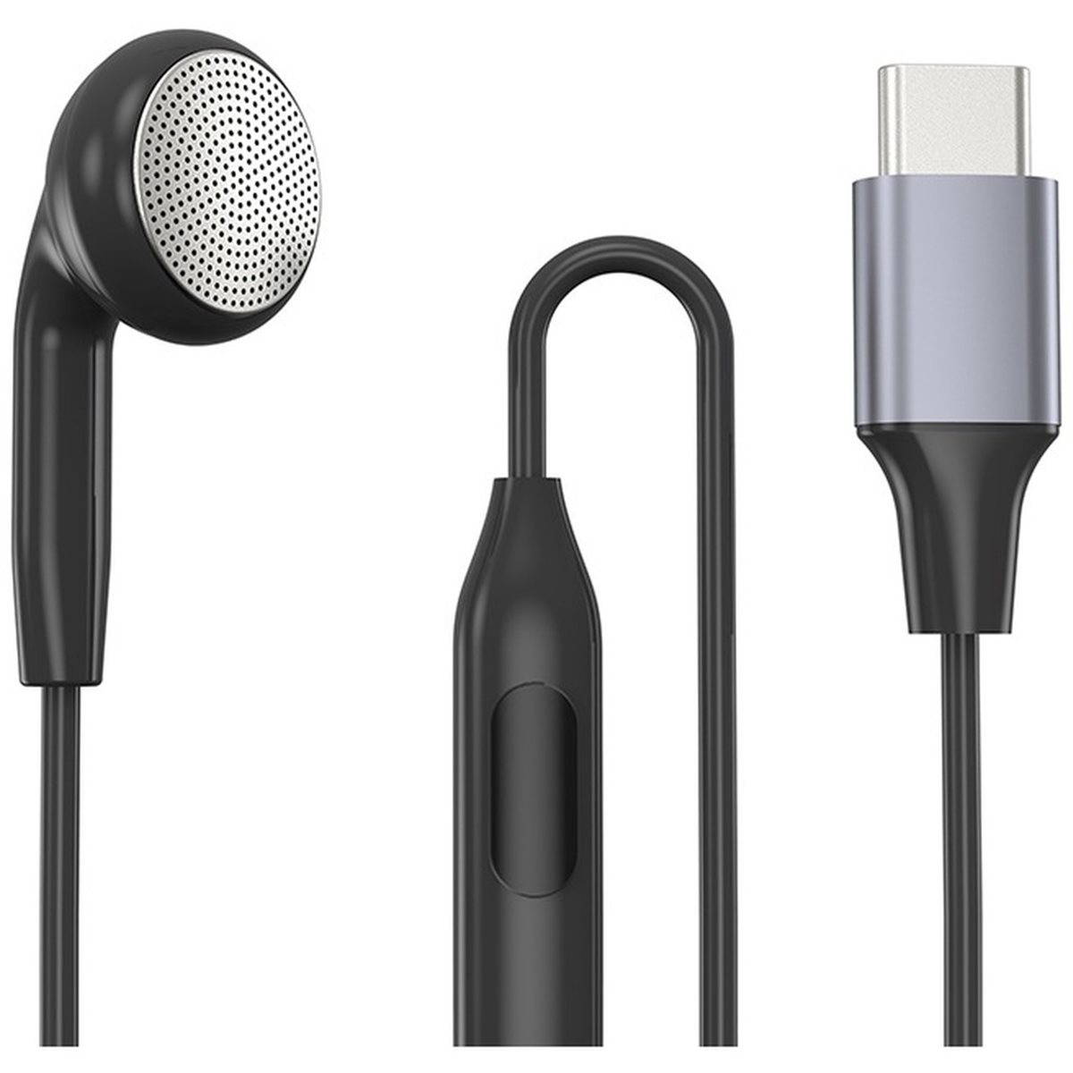 Wired Earphone Mic - Écouteur mono filaire DT75BG Type C