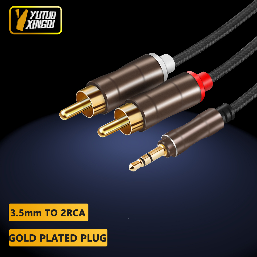 Cable Extension 3.5 - Câble Audio Double Lotus 3.5mm à