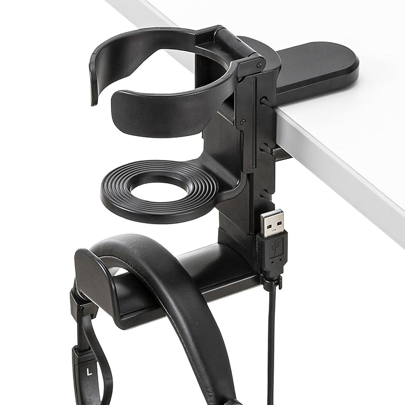 Headphone Stand Desk - Support de tasse de bureau avec