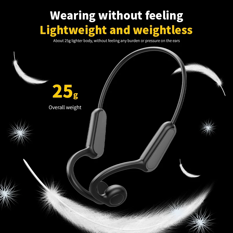 Écouteurs à Conduction Osseuse - Bluetooth Headset On Ear avis et prix