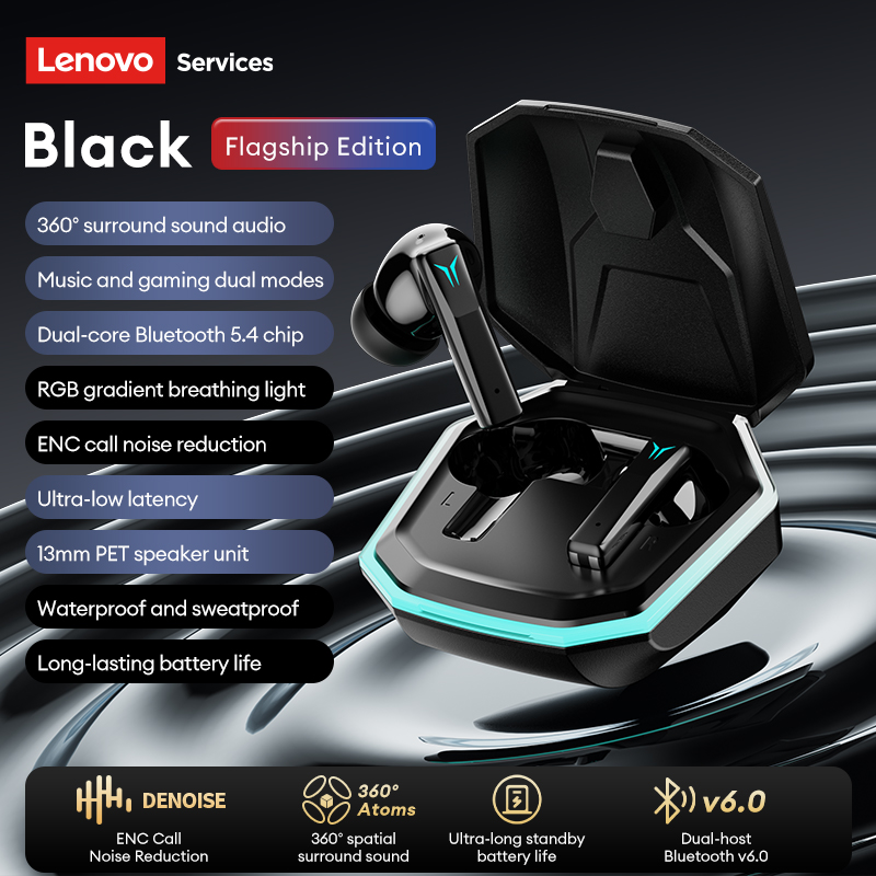 Écouteurs sans fil Lenovo GT10 - Gaming Headset Rgb avis et prix