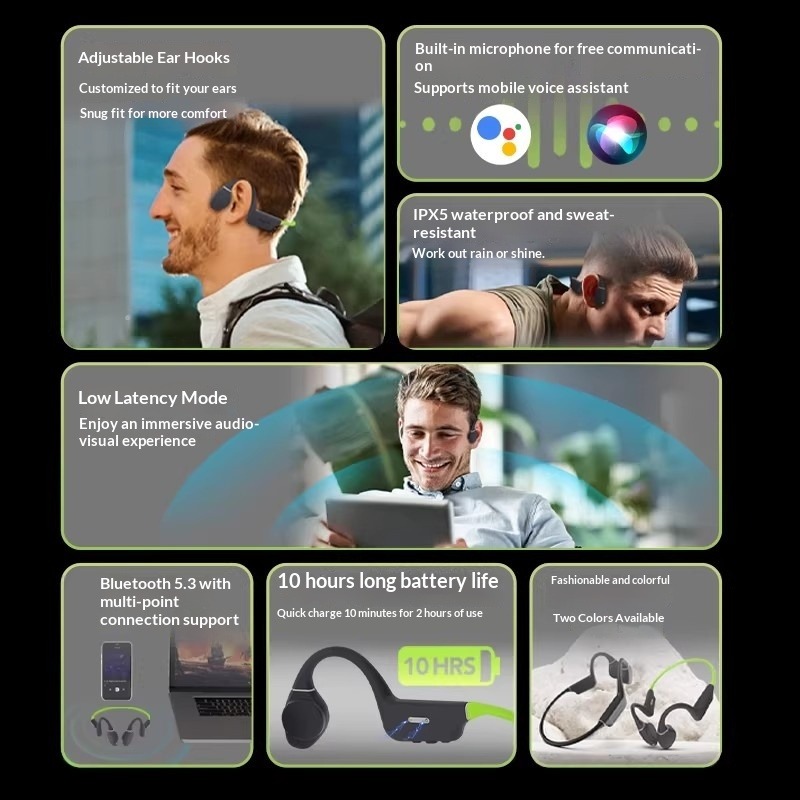 Écouteurs à Conduction osseuse - Sports Earphone Hook avis et prix