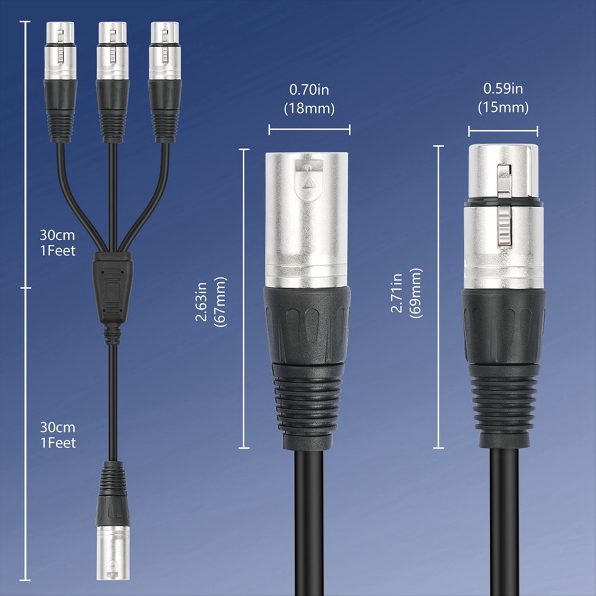 (PQWN) Câble répartiteur en Y  - Audio Splitter Y avis et prix