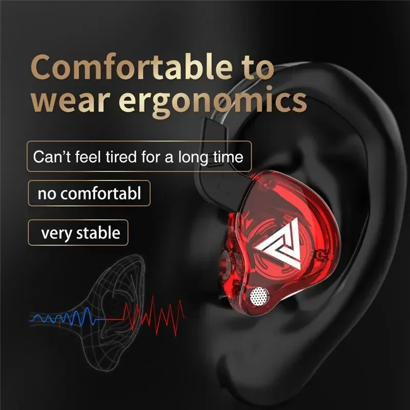 Original QKZ AK6 cuivre pilote - Wired Earphone Mic avis et prix
