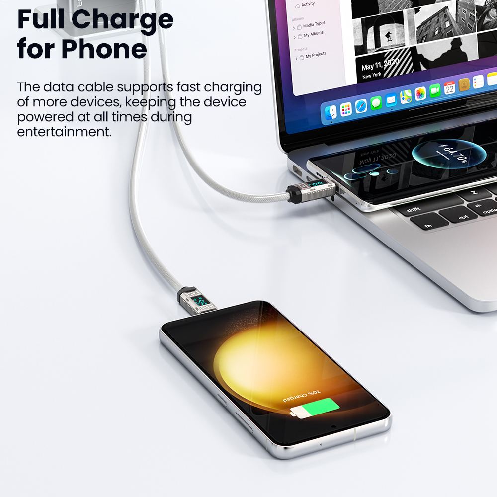 Toocki PD 66W USB C câble 6A a - Usb C Earphone avis et prix
