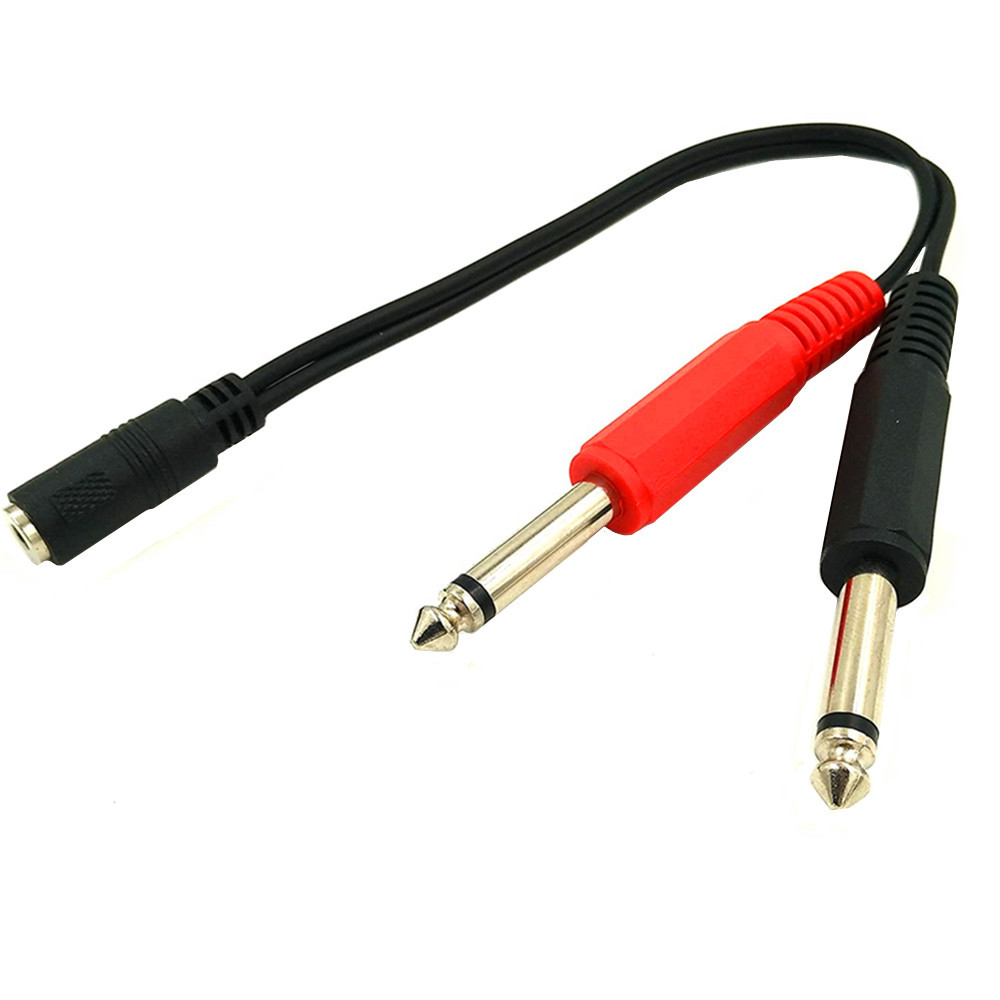 Câble adaptateur mâle 6.35 Mm  - Audio Splitter Y avis et prix