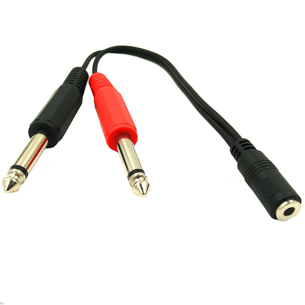 Câble adaptateur mâle 6.35 Mm  - Audio Splitter Y avis et prix