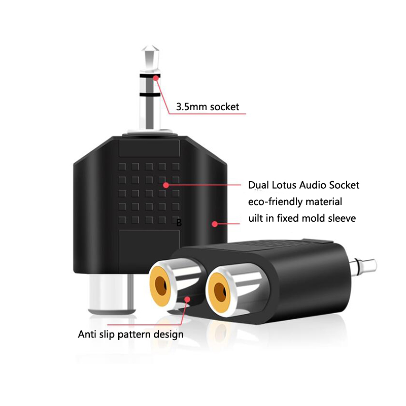 Adaptateur de câble audio 3,5  - Earphone Splitter Jack avis et prix