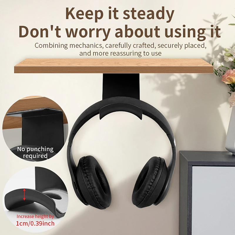 Support universel pour casque, - Headphone Stand Desk avis et prix