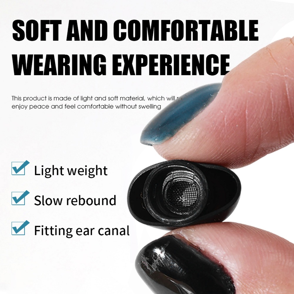 Embouts d'oreille en Silicone, - Silicone Ear Tip Replacement avis et prix