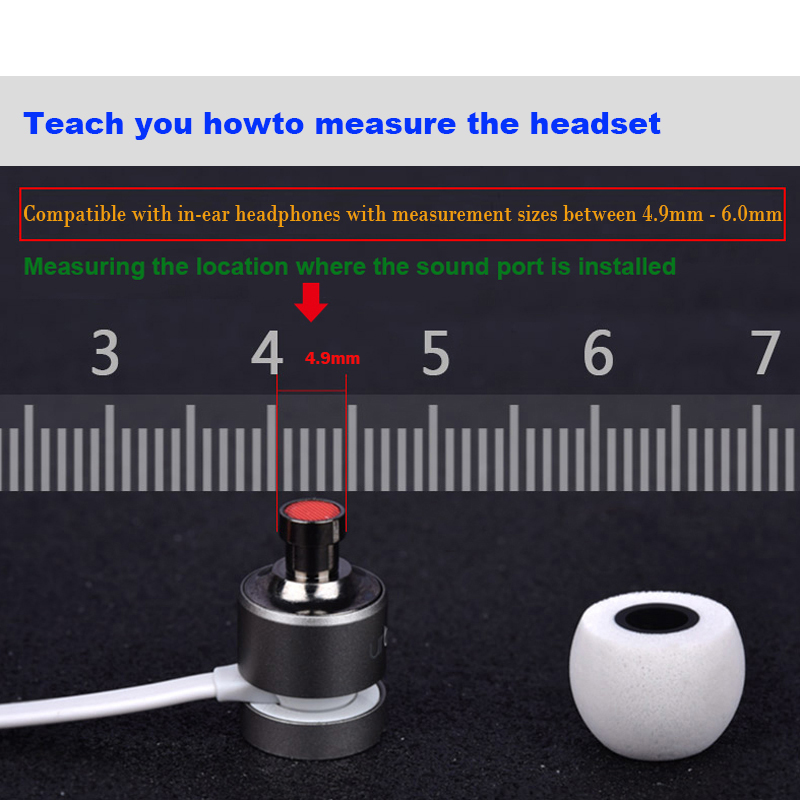 1 paire d'embouts auriculaires - Earphone Foam Tip avis et prix