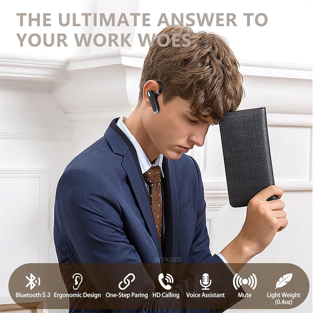 Casque Bluetooth sans fil avec - Bluetooth Headset On Ear avis et prix