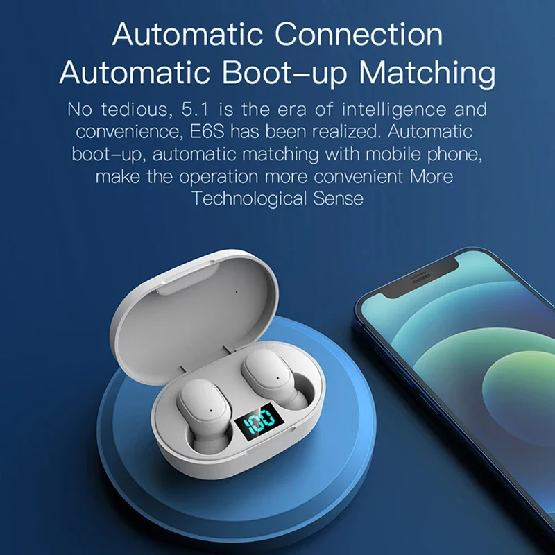 Écouteurs Bluetooth TWS E6S 20 - Bluetooth Headset On Ear avis et prix