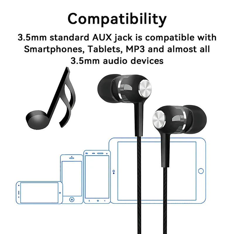 Écouteurs intra-auriculaires f - Wired Earphone Mic avis et prix