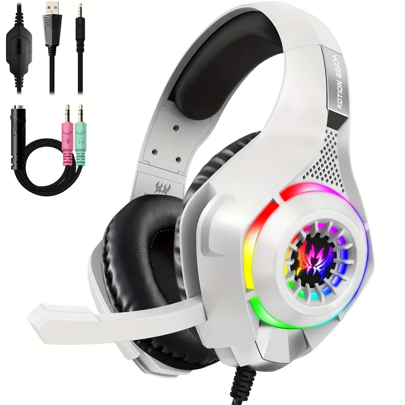 Casque de jeu pour PC, PS4, PS - Gaming Headset Rgb avis et prix