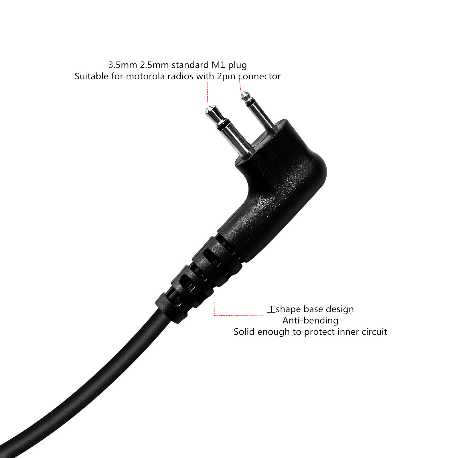 Kit de surveillance d'écouteur - Wired Earphone Mic avis et prix