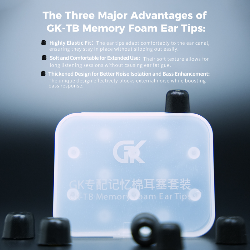 GK-TB 3 paires (6 pièces) embo - Earphone Foam Tip avis et prix