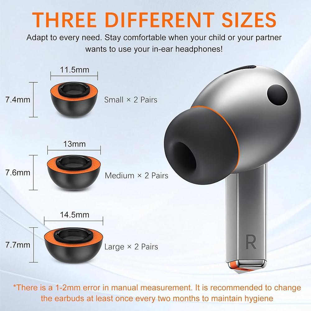 Pour Samsung Galaxy Buds3 Pro  - Silicone Ear Tip Replacement avis et prix
