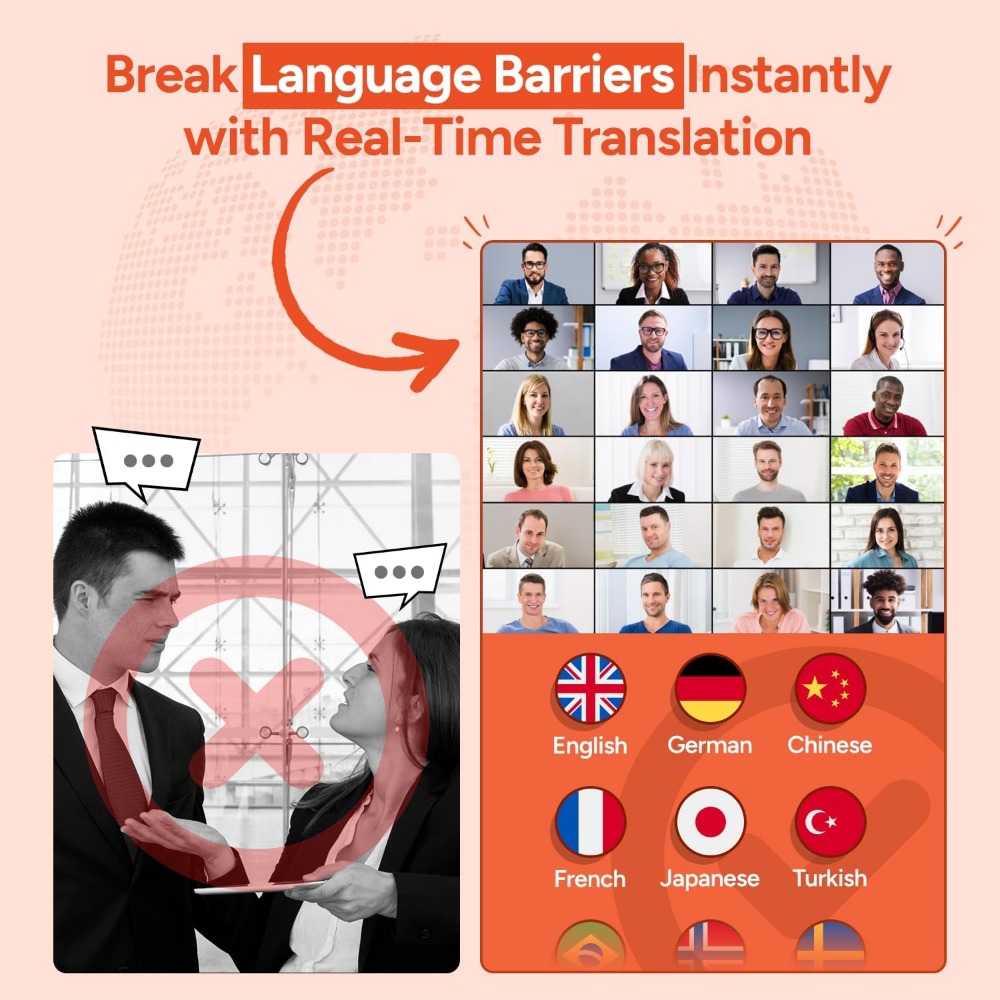 Écouteurs de traduction en tem - Noise Cancelling Headphone avis et prix