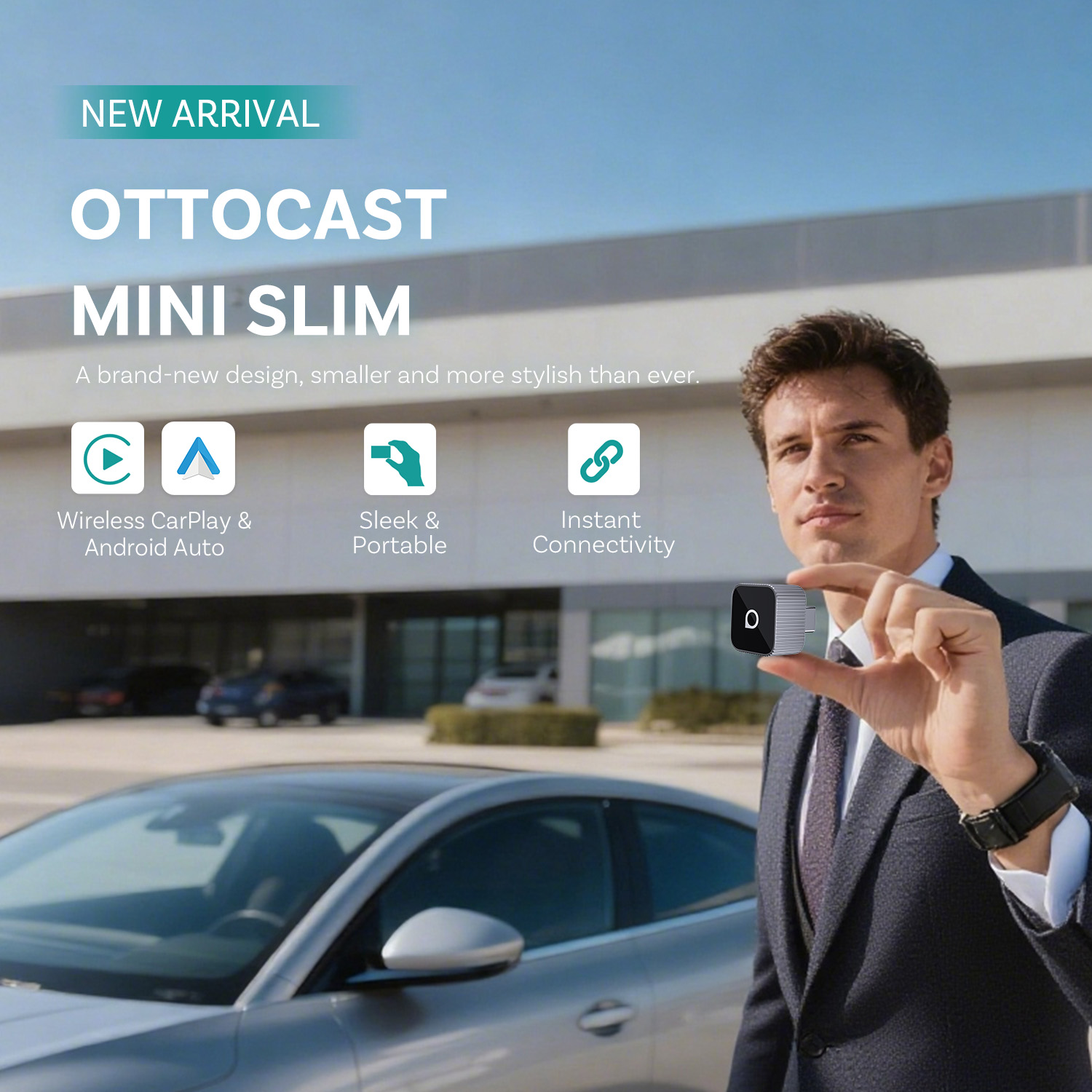 Ottocast Mini mince sans fil C - Bluetooth Adapter Receiver avis et prix