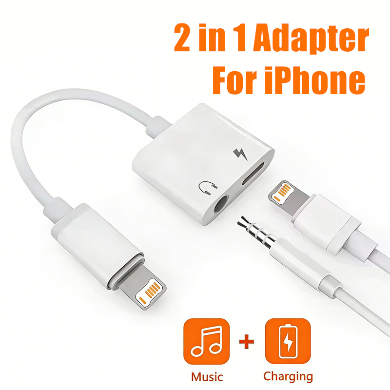 Adaptateur audio et de charge  - Earphone Splitter Jack avis et prix